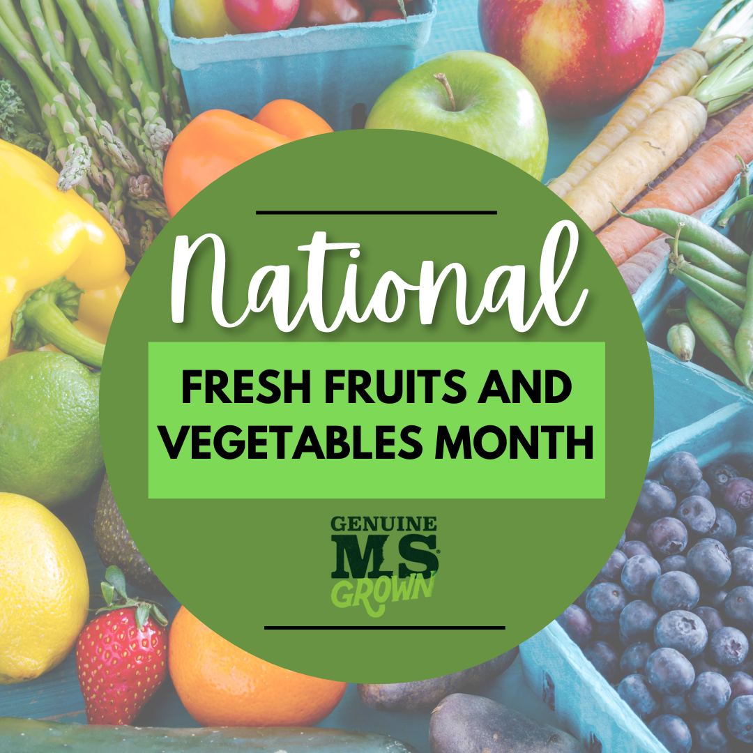 June is National Fresh Fruits and Vegetables Month! Genuine