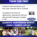 Genuine MS® and Mississippi Land Bank Partner to Celebrate Mississippi Agritourism Month